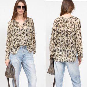 Rag & Bone Yuni Printed Blouse Sz M